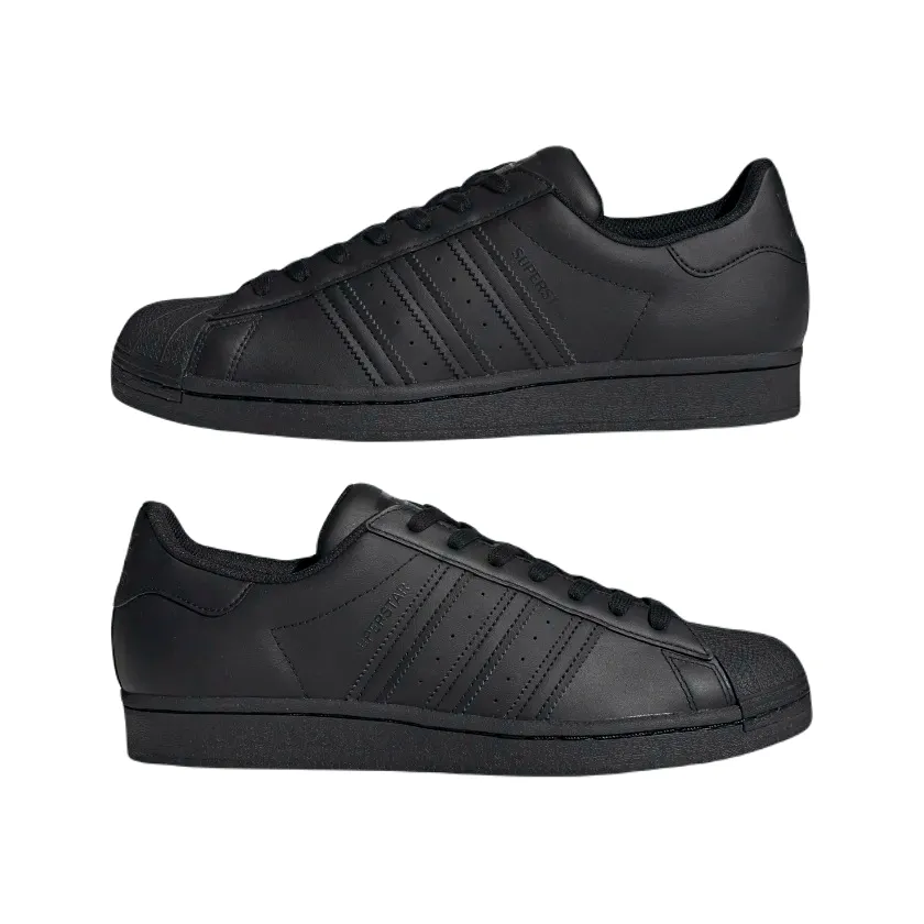 Adidas Superstar sneakers, black