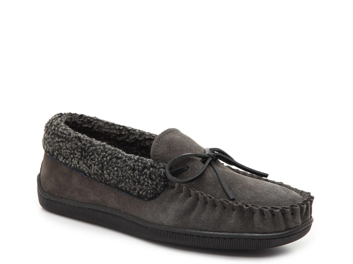 Allen Minnetonka moccasins, gray