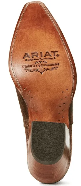 Ariat Women's Dixon Weathered Brown Western Cowgirl Boots 10027282