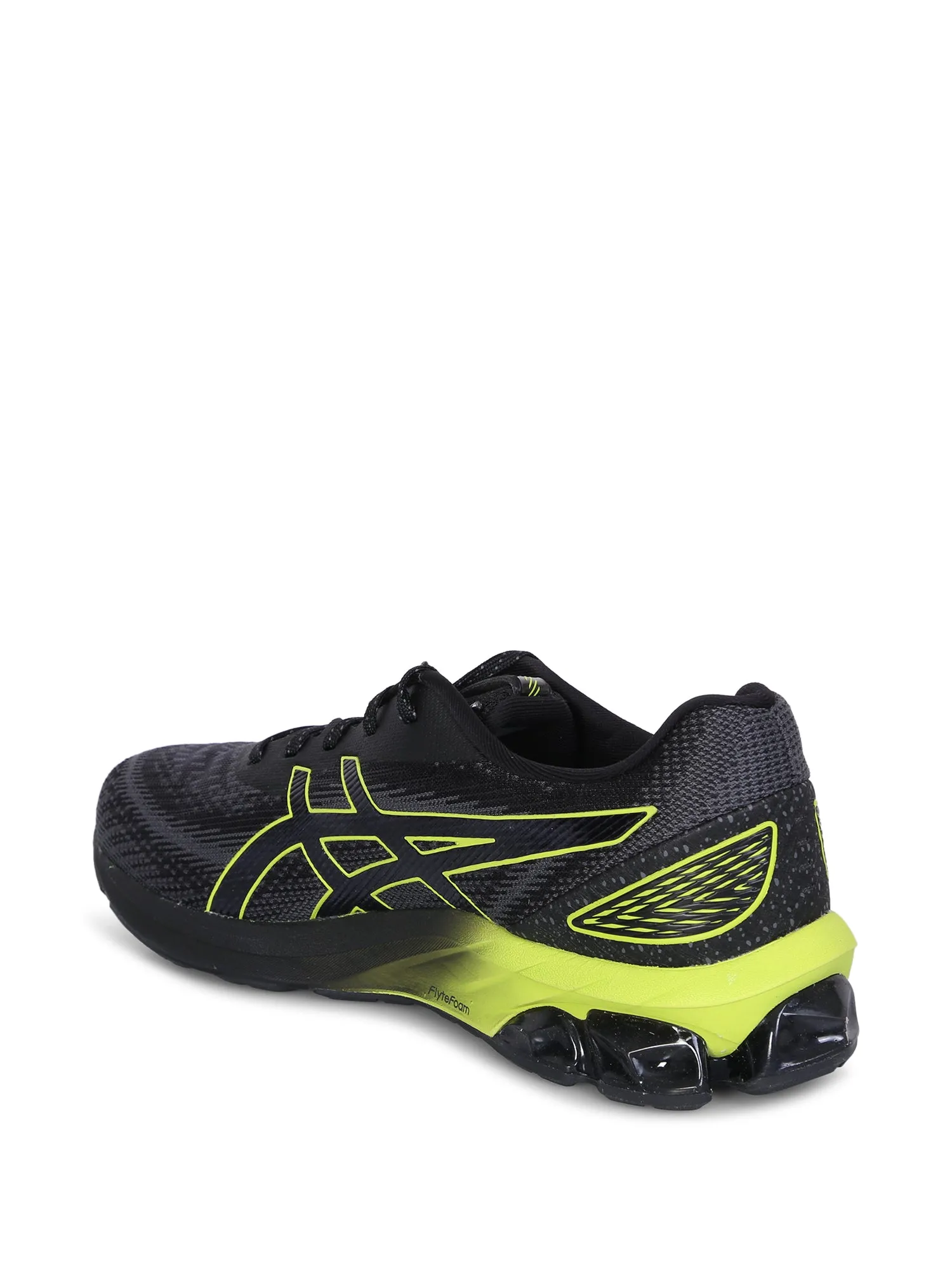 Black/ lime green GEL-QUANTUM 180 VII sneakers