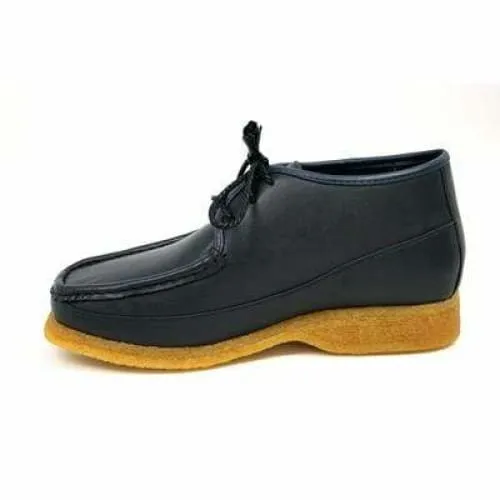 British Walkers Knicks Men's Navy Blue Leather