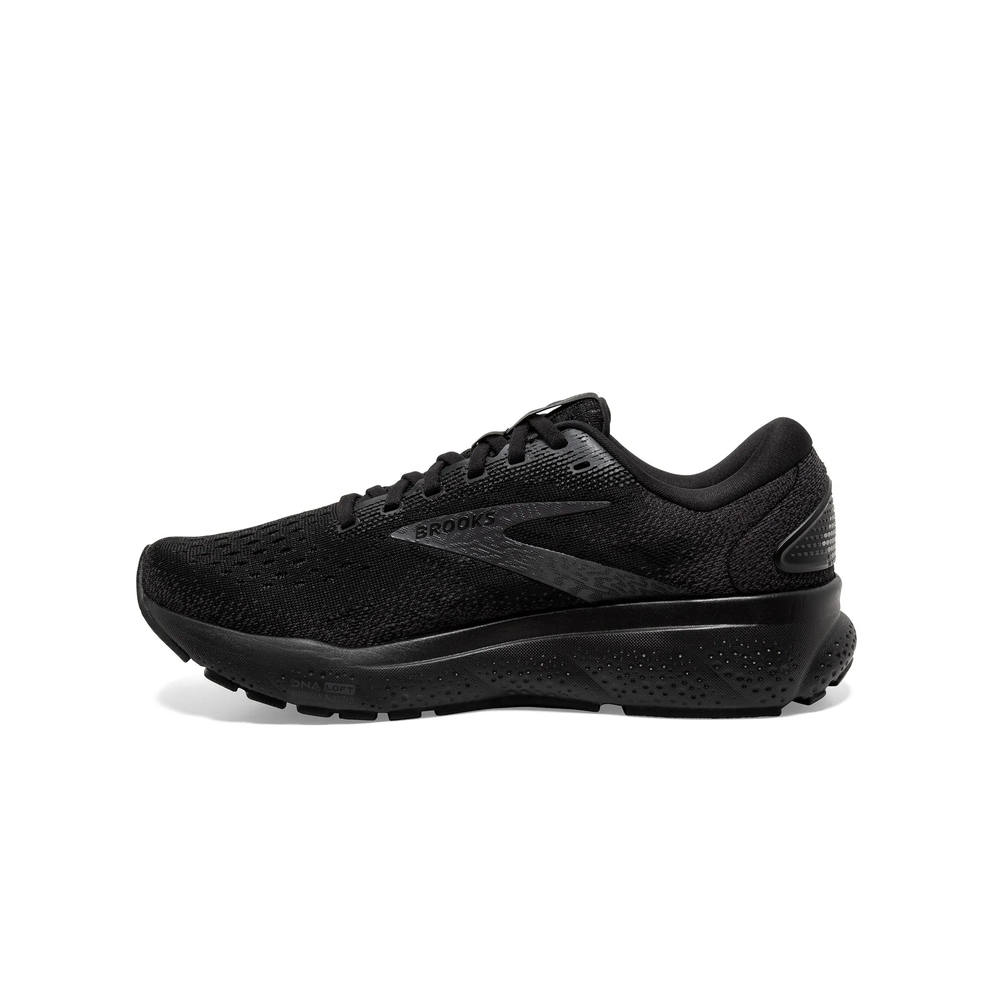 Brooks | Men's Ghost 16 Running Shoes - Black/Black/Ebony