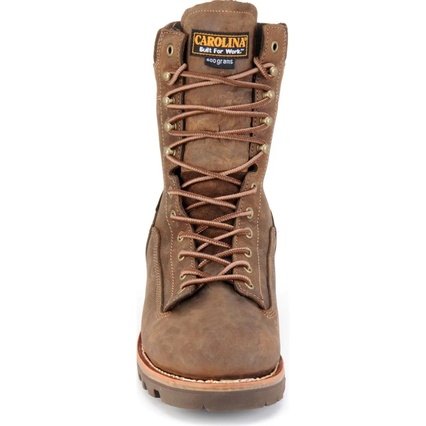 Carolina Men's Birch 8" Comp Toe WP INS Logger Work Boot Brown CA7521