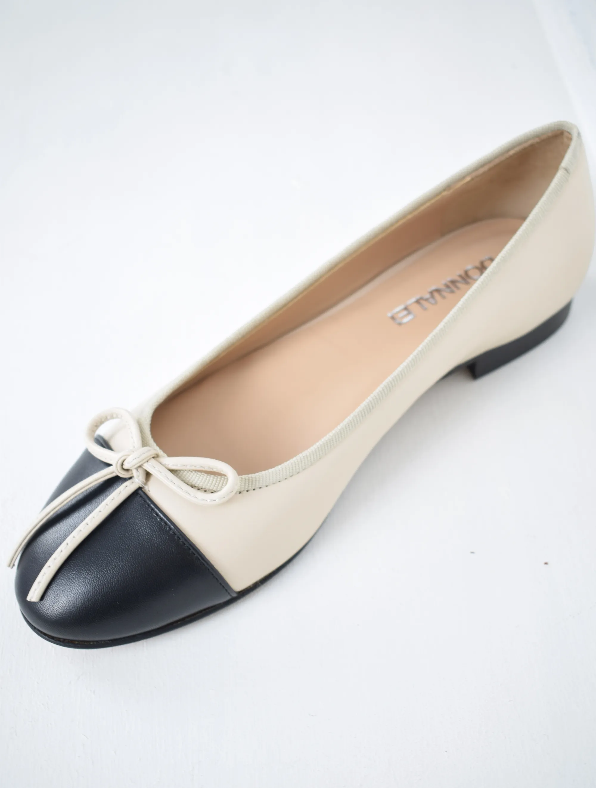 Coco Ballerina Pump Blush/Black