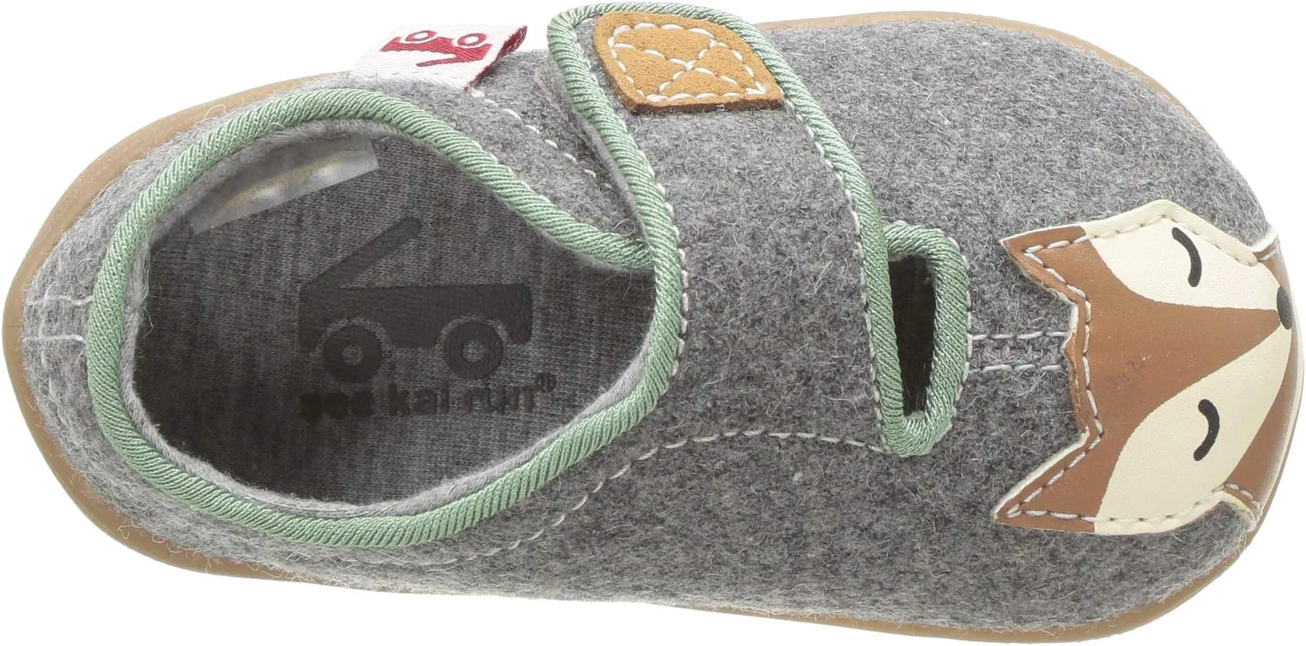 Cruz II See Kai Run Slippers, Gray Fox