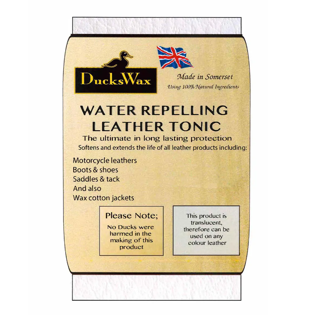 DucksWax Water Repelling Leather Tonic 500ml by DucksWax