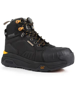 Exofort S3 X-over waterproof insulated safety hikers | Black