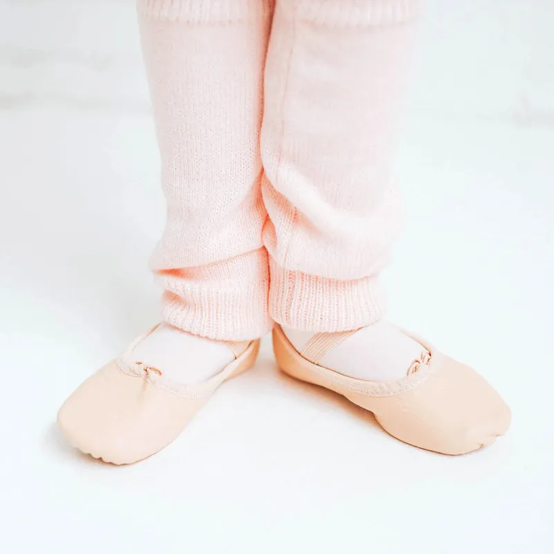 Flo Dancewear Leather Ballet Shoe - Pink