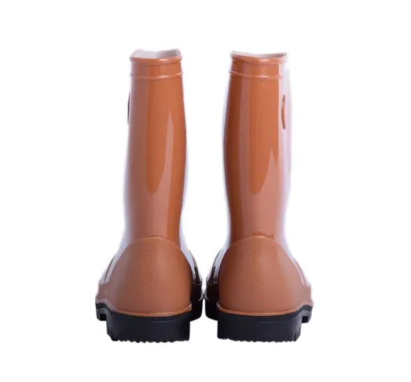 LP APPAREL - Rubber Boots | Caramel & Black