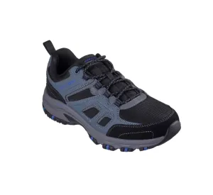 Mens Skechers Hillcrest - Pure Escape Charcoal Lace Up Walking Hiking Shoes