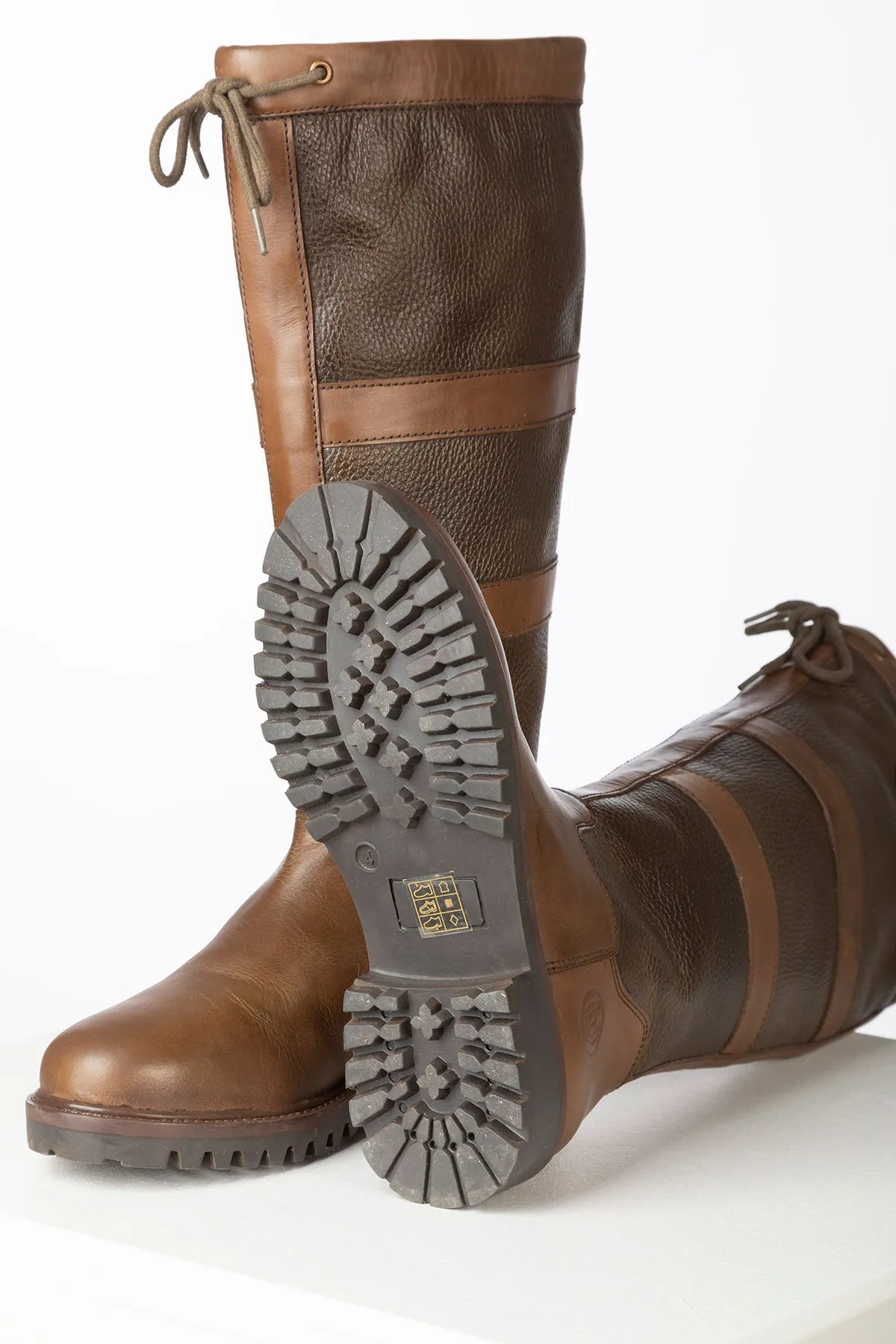 Men's Tall Leather Boots - Tullymore