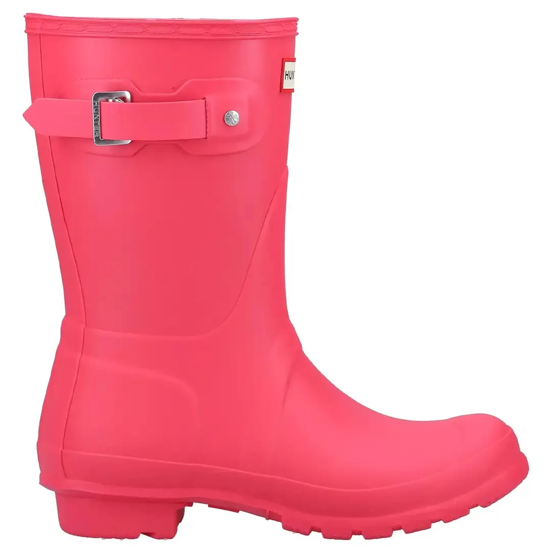 Original Short Wellington Boots - Rowan Pink by Hunter