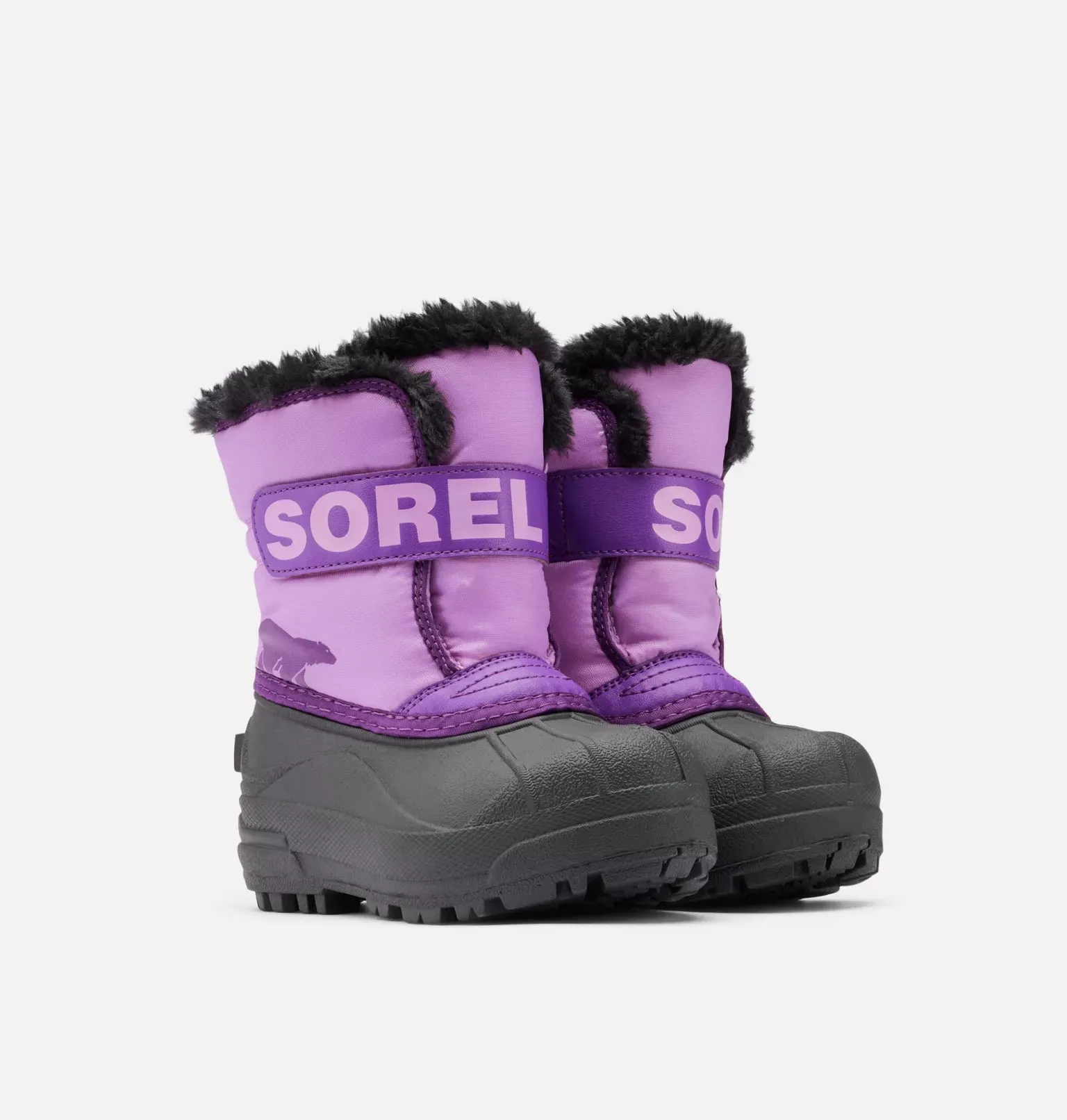 Sorel Gumdrop/Purple Violet Toddler Snow Commander Boot