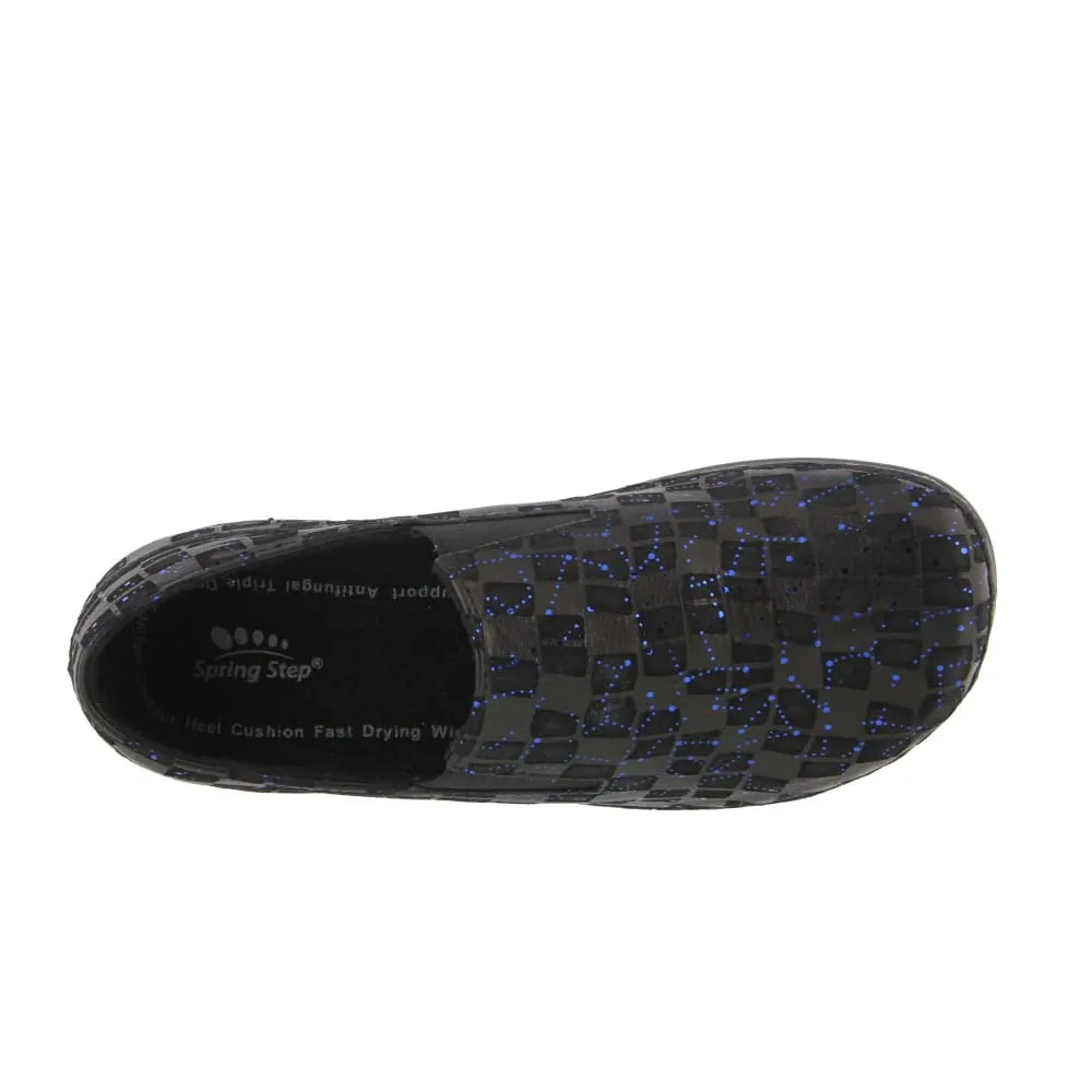 Spring Step Shoes Vangogh Women's Black Slip-On