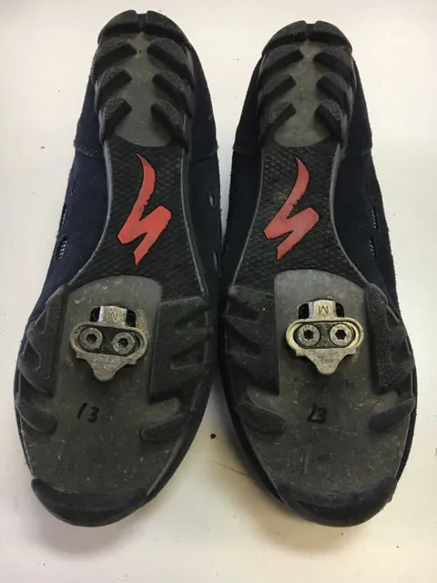 Used Specialized MTB 40 / 7.5 Biking Shoes w/ SPD cleats