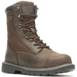 Wolverine Men's Floorhand 8" WP Steel Toe Work Boot Dark Brown W221041